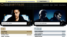What Solosubtitulos.com website looked like in 2013 (10 years ago)