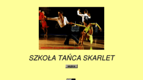 What Skarlet.pl website looked like in 2013 (10 years ago)
