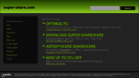 What Super-share.com website looked like in 2013 (10 years ago)