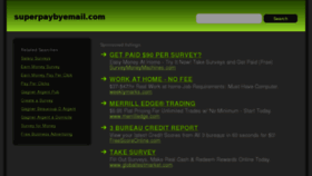 What Superpaybyemail.com website looked like in 2013 (10 years ago)