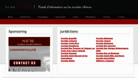 What Societeoffshore.fr website looked like in 2013 (10 years ago)