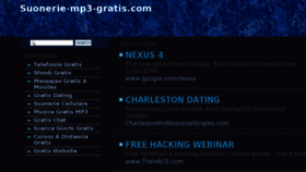 What Suonerie-mp3-gratis.com website looked like in 2013 (10 years ago)