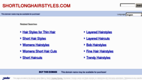 What Shortlonghairstyles.com website looked like in 2013 (10 years ago)