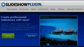 What Slideshowplugin.com website looked like in 2013 (10 years ago)