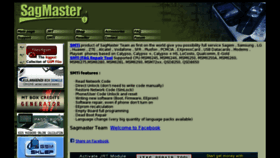 What Sagmaster.com website looked like in 2013 (10 years ago)