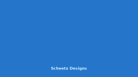 What Scheetzdesigns.com website looked like in 2013 (10 years ago)
