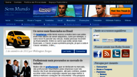 What Semmundo.com website looked like in 2013 (10 years ago)
