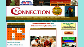 What Seniorconnectionnewspaper.com website looked like in 2013 (10 years ago)