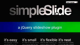 What Simplesli.de website looked like in 2013 (10 years ago)