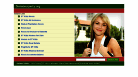 What Sknlabourparty.org website looked like in 2013 (10 years ago)