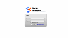What Socialcampaign.com website looked like in 2013 (10 years ago)