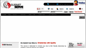 What Submitserve.com website looked like in 2013 (10 years ago)