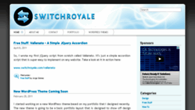 What Switchroyale.com website looked like in 2013 (10 years ago)