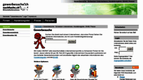 What Suchfuchs.ch website looked like in 2013 (10 years ago)
