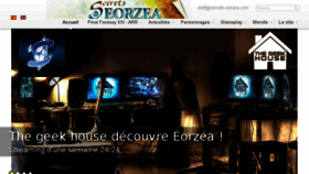 What Secrets-eorzea.com website looked like in 2013 (10 years ago)