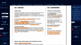 What Studie-punt.nl website looked like in 2013 (11 years ago)
