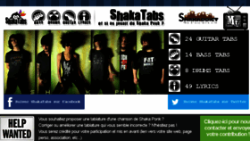 What Shakatabs.com website looked like in 2013 (10 years ago)