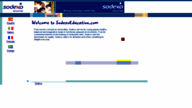 What Sodexoeducation.com website looked like in 2013 (10 years ago)