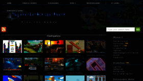 What Spielekracher.de website looked like in 2013 (10 years ago)