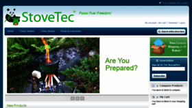 What Stovetec.net website looked like in 2013 (10 years ago)