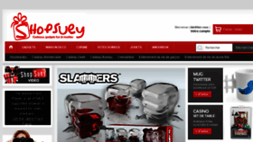 What Shopsuey.fr website looked like in 2013 (10 years ago)