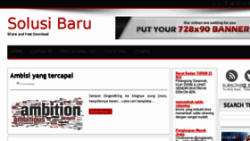 What Solusibaru.com website looked like in 2013 (10 years ago)