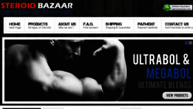 What Steroid-bazaar.com website looked like in 2013 (10 years ago)