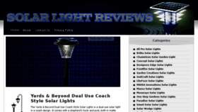 What Solarlightreviews.com website looked like in 2013 (10 years ago)