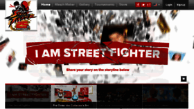 What Streetfighter25.com website looked like in 2013 (10 years ago)