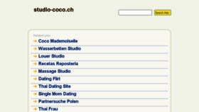 What Studio-coco.ch website looked like in 2013 (10 years ago)