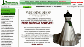 What Sheshopping.com website looked like in 2013 (10 years ago)