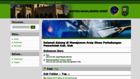 What Siak.go.id website looked like in 2013 (10 years ago)