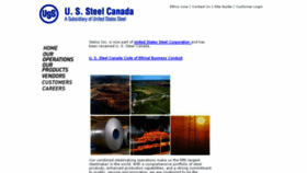 What Stelco.com website looked like in 2013 (10 years ago)