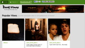 What Seekvines.com website looked like in 2013 (10 years ago)