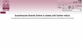 What Scandinavianbrandsonline.com website looked like in 2013 (10 years ago)