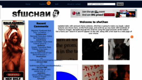 What Sfwchan.com website looked like in 2013 (10 years ago)