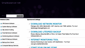 What Smallbizserver.net website looked like in 2013 (10 years ago)