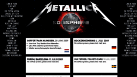 What Sonispherefestival.net website looked like in 2013 (10 years ago)