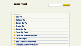 What Super-tv.net website looked like in 2013 (10 years ago)