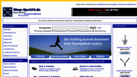 What Shop-spot24.de website looked like in 2011 (13 years ago)