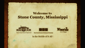 What Stonecounty.com website looked like in 2013 (10 years ago)