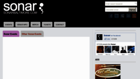 What Sonarbaltimore.com website looked like in 2013 (10 years ago)