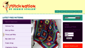 What Stitchnationyarn.com website looked like in 2013 (10 years ago)