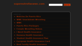 What Superestrellaswwc.com website looked like in 2013 (10 years ago)