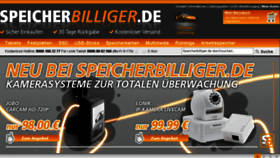 What Speicherbilliger.de website looked like in 2013 (10 years ago)