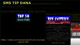 What Smstipdana.com website looked like in 2013 (10 years ago)