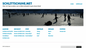 What Schlittschuhe.net website looked like in 2013 (10 years ago)