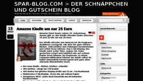 What Spar-blog.com website looked like in 2013 (10 years ago)
