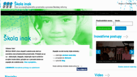 What Skolainak.sk website looked like in 2013 (10 years ago)