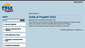 What Support.progetto-sole.it website looked like in 2013 (10 years ago)